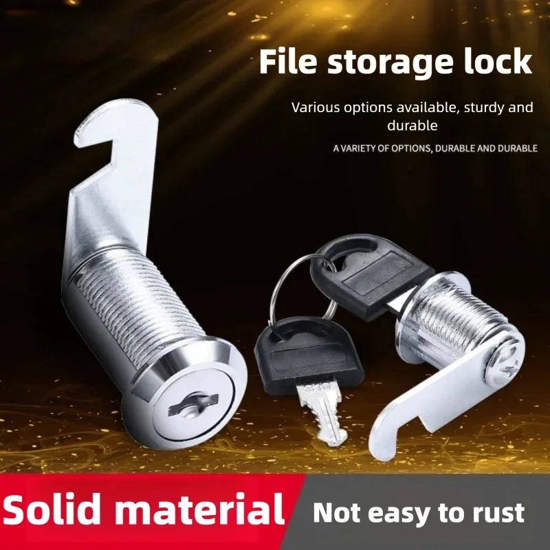 Furniture Hardware Cam Lock - ฮาร์ดแวร์เฟอร์นิเจอร์ที่ปลอดภัยและทนทาน กลอนล็อคแบบแคมล็อค สำหรับตู้ไปรษณีย์ ตู้เก็บของ ลิ้นชัก พร้อมลูกบิดล็อค