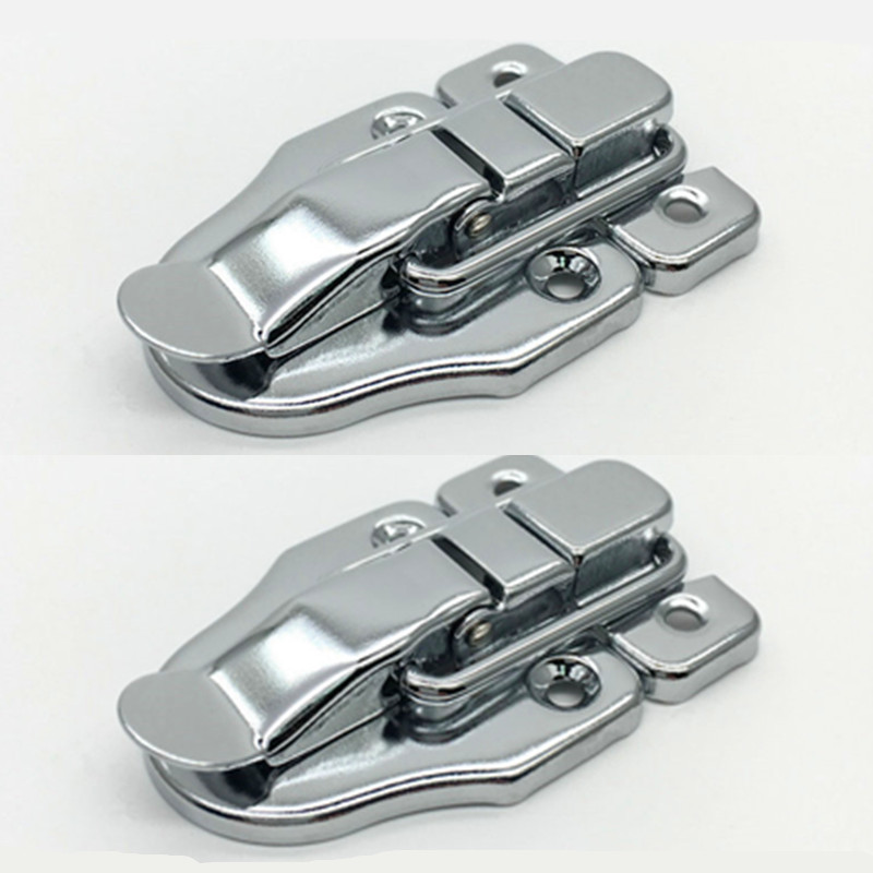Furniture Hardware Vintage - 2 ชุด Vintage เครื่องประดับไม้กล่อง Hasps ลิ้นชักสลักตกแต่งกระเป๋าเดินทาง