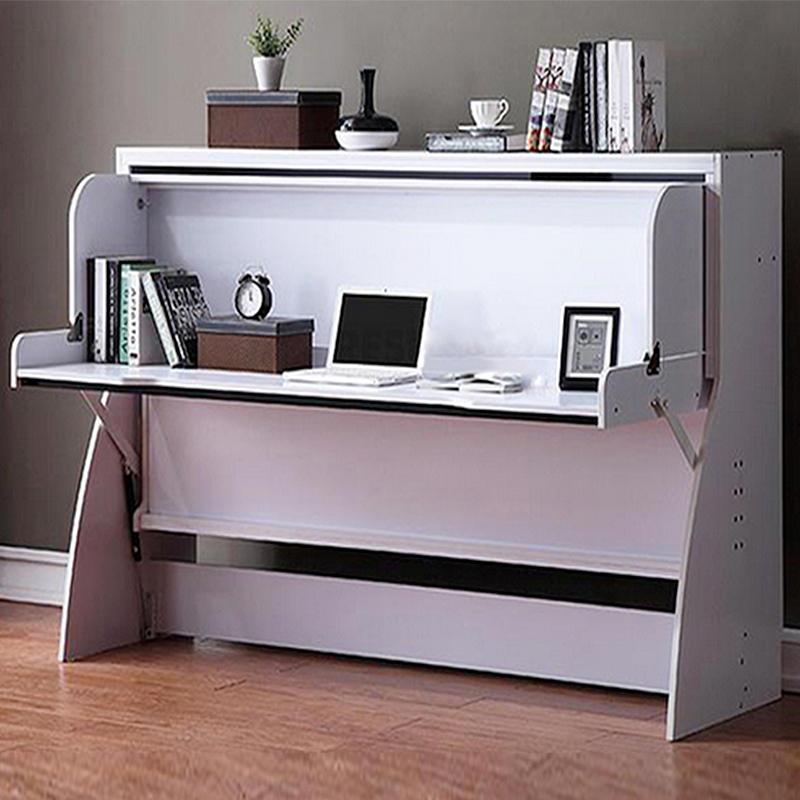 Furniture Hardware For Bed - ชั้นวางหนังสือแบบติดผนัง ซ่อนได้ มองไม่เห็น ใช้ได้หลายฟังก์ชั่น เหมาะสำหรับอพาร์ทเมนต์ขนาดเล็ก (เฉพาะอุปกรณ์ฮาร์ดแวร์)