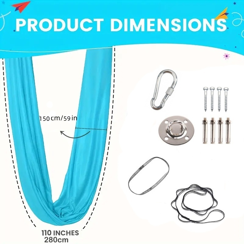เปลญวนยืดหยุ่นขนาด 1.5*2.8 เมต - Furniture Joinery Hardware บทวิจารณ์และราคา