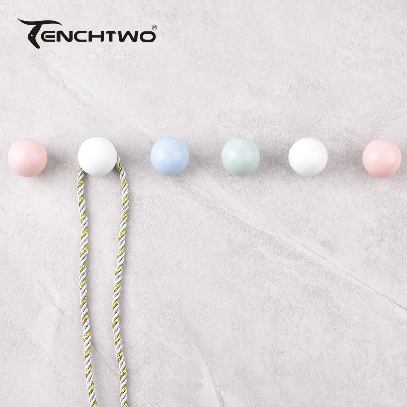 ตะขอเซรามิกทรงกลมตะขอแขวนเสื้อ - Cabinet Knob Round บทวิจารณ์และราคา