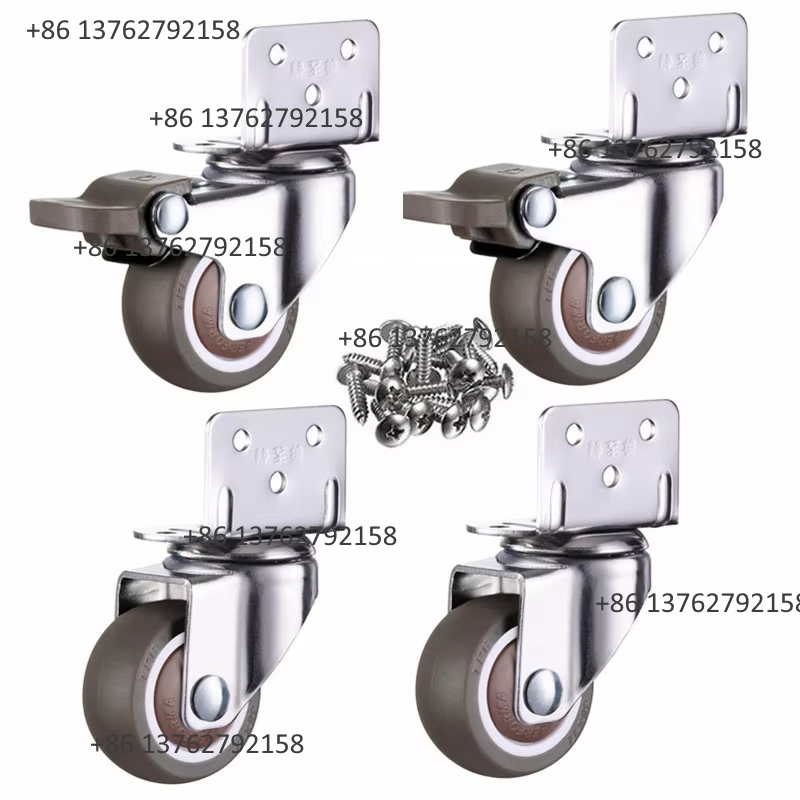 ล้อหมุนยางนุ่มเงียบ 4 ชิ้น สำห - Furniture Hardware For Bed บทวิจารณ์และราคา