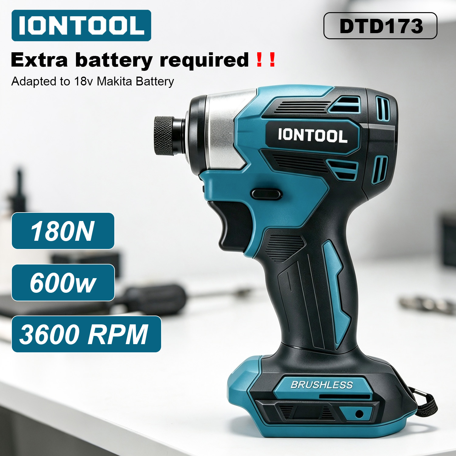 IONTOOL 180N 3600RPM 18V ไขควง - Furniture Joinery Hardware บทวิจารณ์และราคา