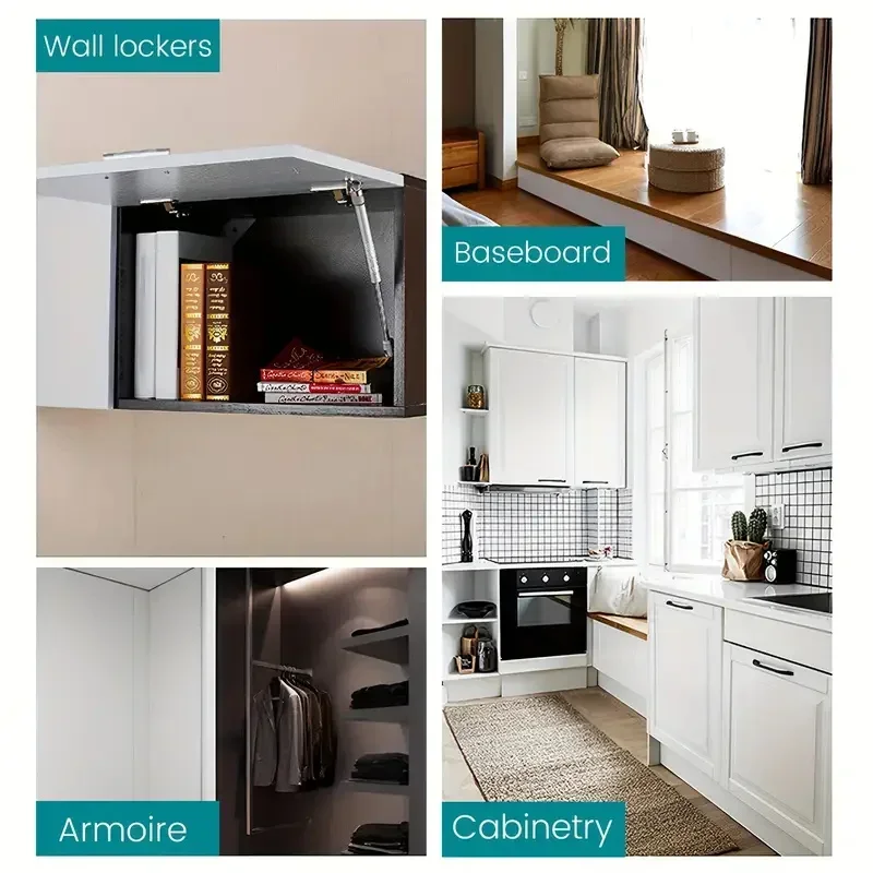 4/2PCS 8 กก.10 กก.12 กก.แก๊สฤด - Cabinet Hinge Overlay บทวิจารณ์และราคา