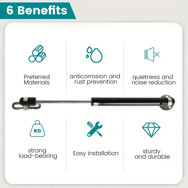 4/2PCS 8 กก.10 กก.12 กก.แก๊สฤด - Cabinet Hinge Overlay บทวิจารณ์และราคา