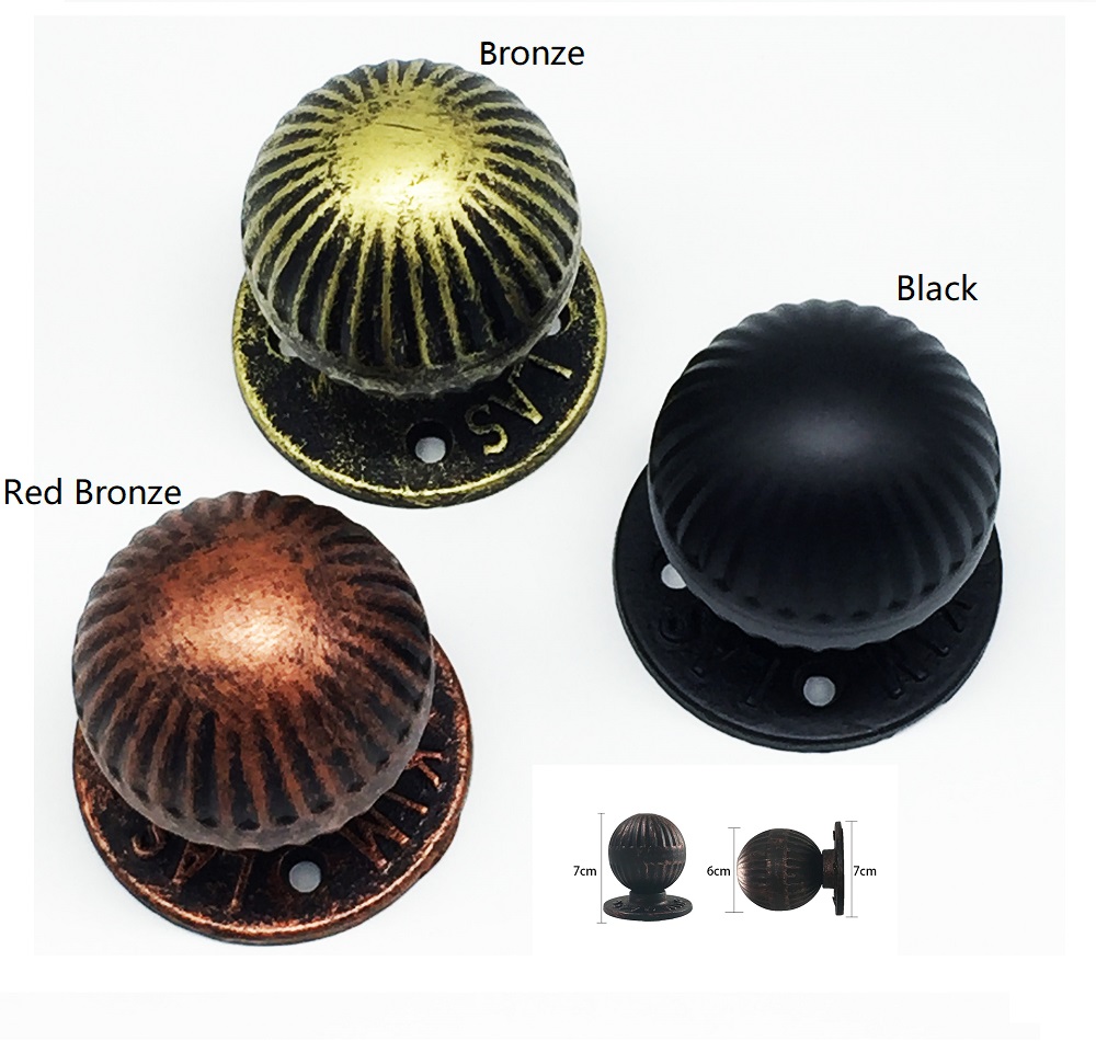 รอบบอล Vintage Iron ไม้ลูกบิดป - Furniture Hardware Vintage บทวิจารณ์และราคา