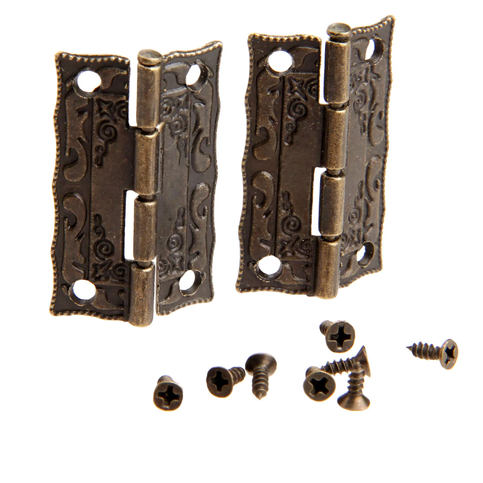 10Pcs บานพับ36*23มม.เหล็ก Anti - Furniture Hardware Vintage บทวิจารณ์และราคา