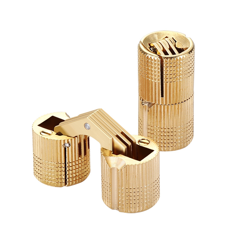 บานพับทองเหลืองแบบซ่อนขนาด 8-1 - Furniture Hardware Brass บทวิจารณ์และราคา
