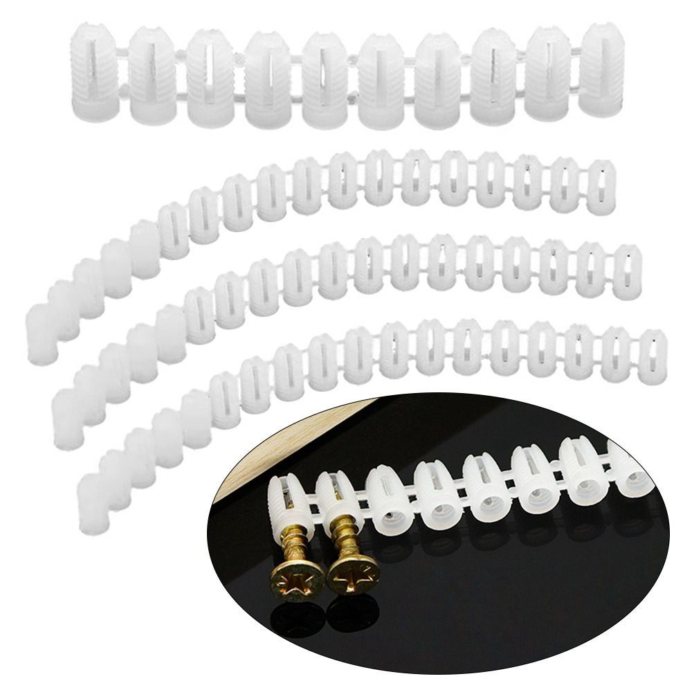 M4ผนังปลั๊กยึดท่อขยายพลาสติกสำ - Furniture Hardware Replacement Parts บทวิจารณ์และราคา