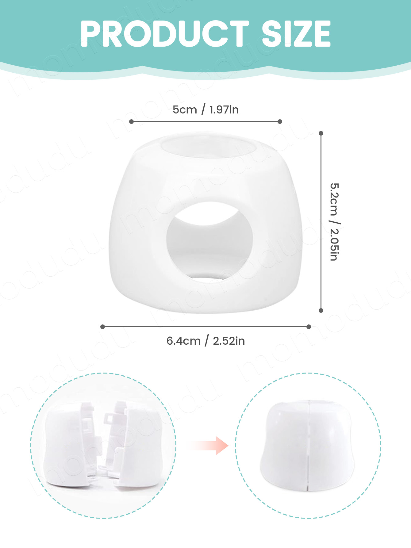 ฝาครอบนิรภัยสำหรับมือจับประตูเ - Cabinet Knob Round บทวิจารณ์และราคา