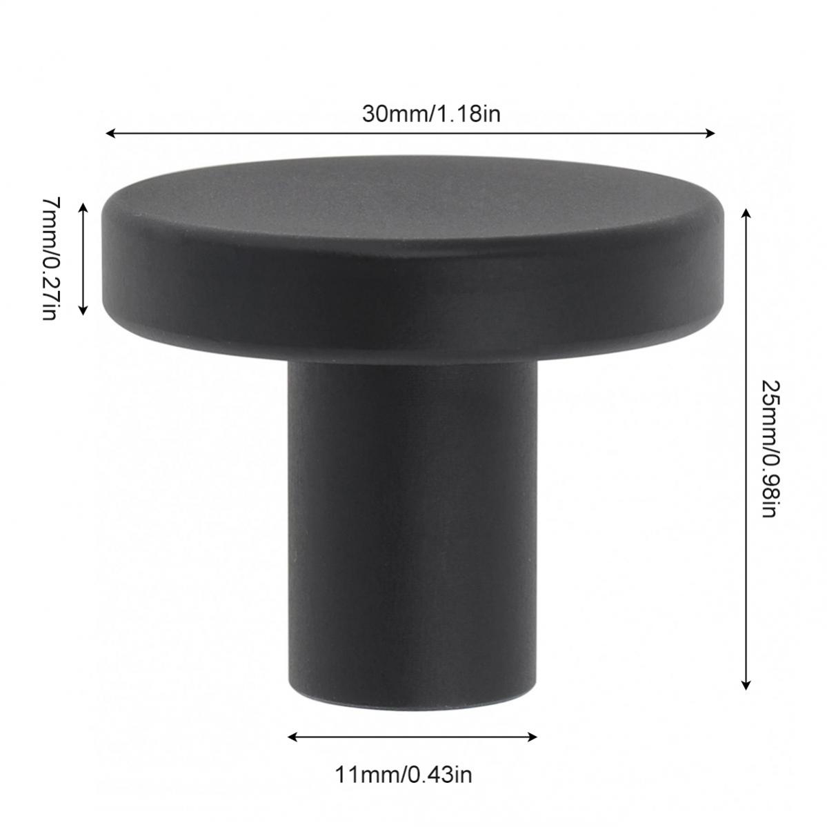 20 ชิ้นรอบตู้ครัว Knobs Solid  - Cabinet Knob Round บทวิจารณ์และราคา