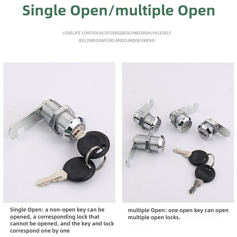 แฟ้ม/สินค้า/ตู้ลิ้นชักล็อค 2 ป - Furniture Hardware Cam Lock บทวิจารณ์และราคา