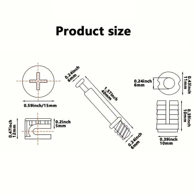 ตัวเชื่อมต่อเฟอร์นิเจอร์คุณภาพ - Furniture Joinery Hardware บทวิจารณ์และราคา