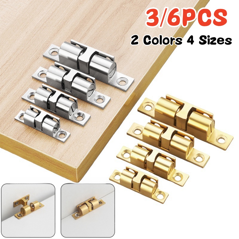 3/6pcs ตู้ตู้เสื้อผ้าประตู Bal - Furniture Hardware Brass บทวิจารณ์และราคา