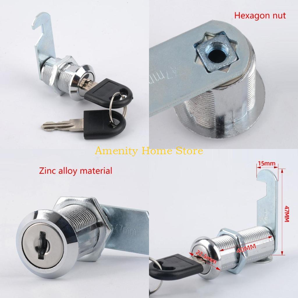 F26C โลหะผสมกล่องจดหมาย ล็อคฮา - Furniture Hardware Cam Lock บทวิจารณ์และราคา