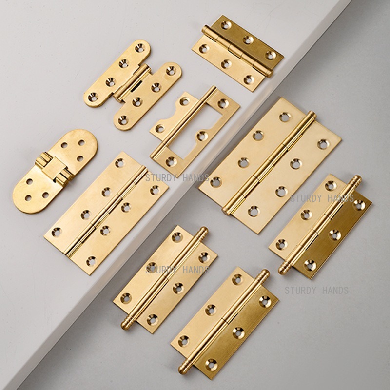 บานพับทองเหลือง 10 ชิ้น, บานพั - Furniture Hardware Brass บทวิจารณ์และราคา