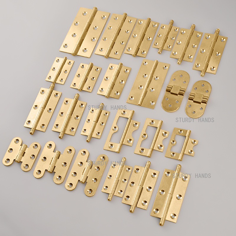 บานพับทองเหลือง 10 ชิ้น, บานพั - Furniture Hardware Brass บทวิจารณ์และราคา