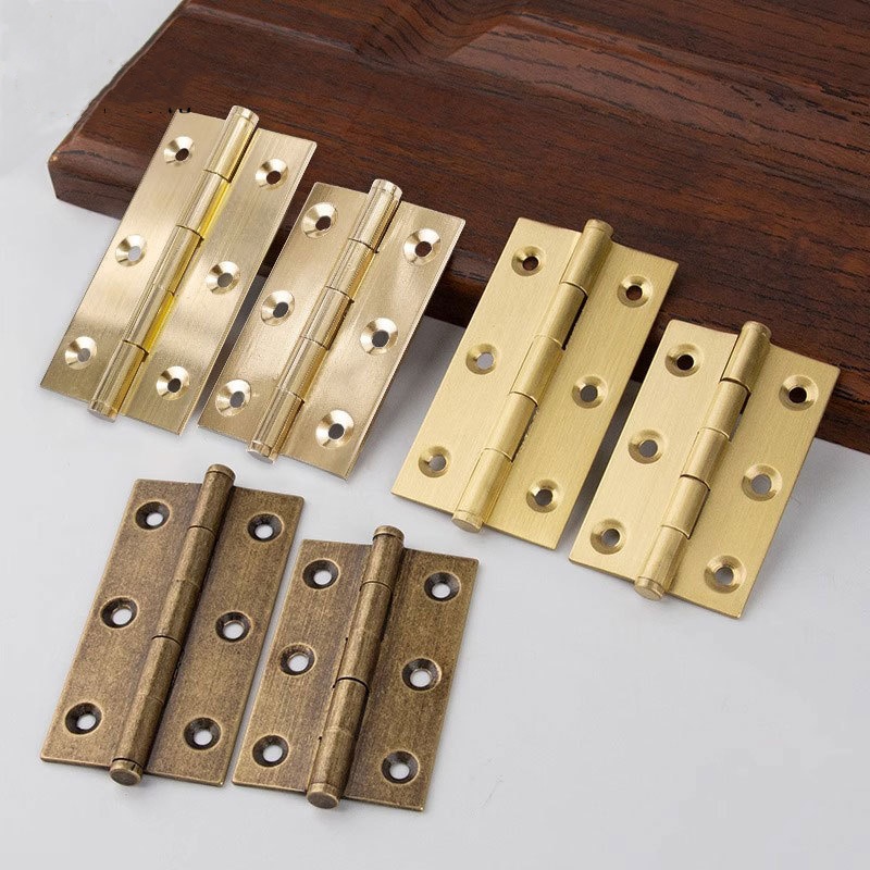 2/2 engsel pintu kuningan โบรา - Furniture Hardware Brass บทวิจารณ์และราคา