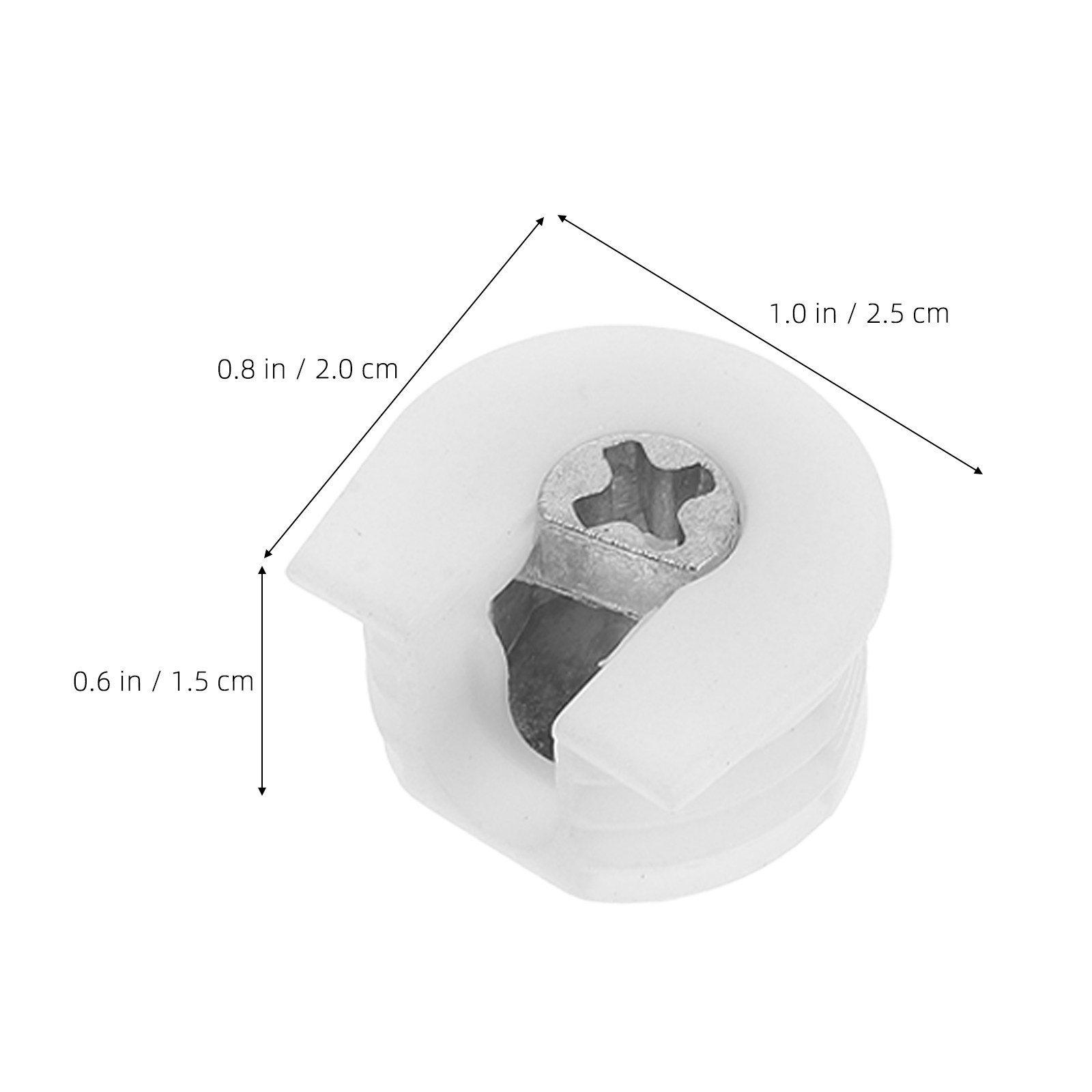 ชุดตัวเชื่อมต่อชั้นวางแบบแคม 2 - Furniture Hardware Cam Lock บทวิจารณ์และราคา