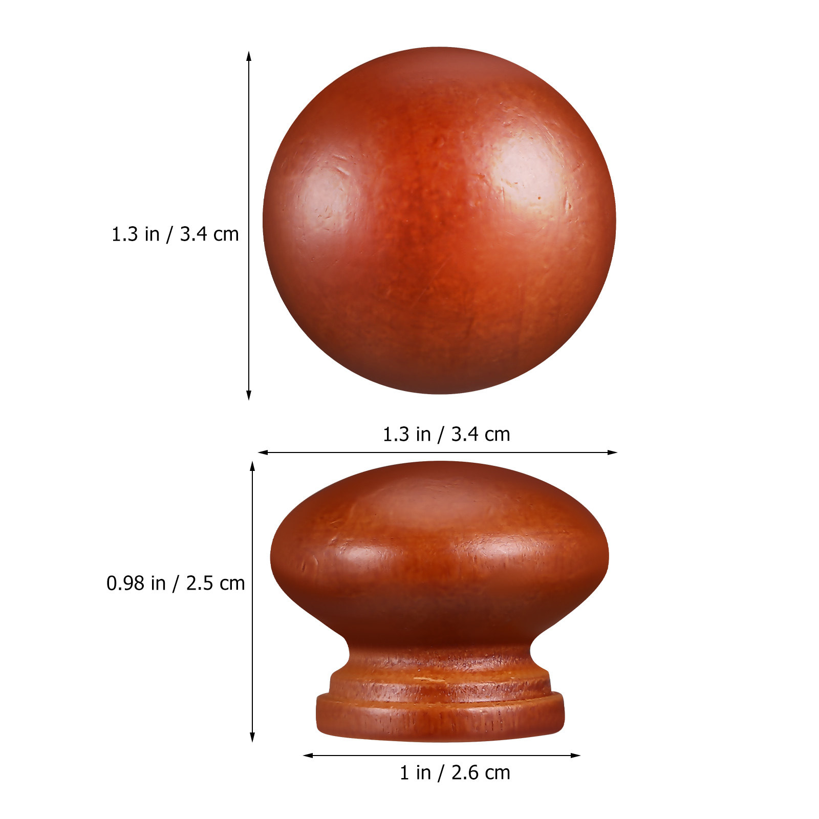 มือจับประตูตู้ไม้แท้ 20 ชิ้น ส - Cabinet Knob Round บทวิจารณ์และราคา