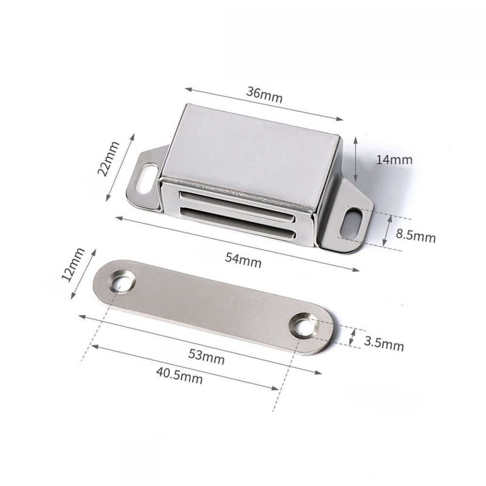 ตัวหยุดประตูสแตนเลสแม่เหล็กล็อ - Furniture Joinery Hardware บทวิจารณ์และราคา