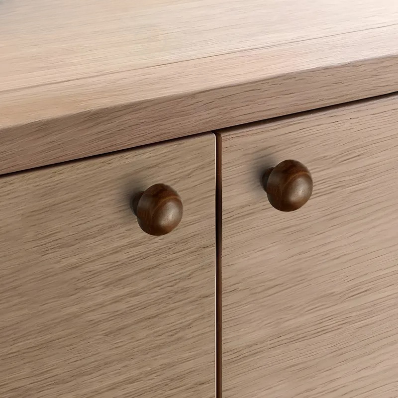มือจับประตูตู้ทองเหลืองสไตล์ยุ - Cabinet Knob Round บทวิจารณ์และราคา