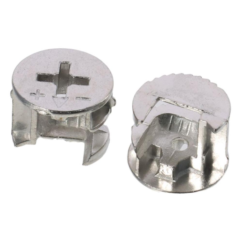 20ชิ้นสลักเกลียวซิงค์ลูกเบี้ยว - Furniture Joinery Hardware บทวิจารณ์และราคา