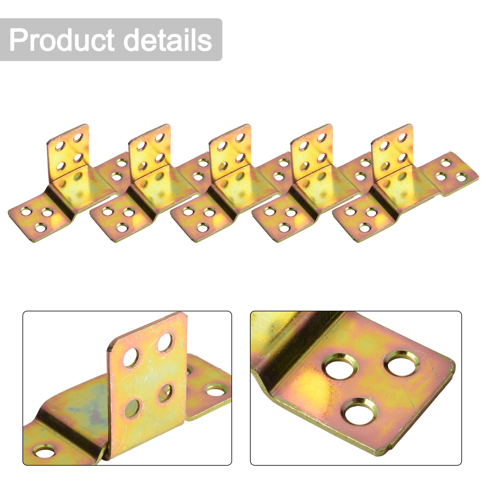 ขายึดราวเตียงโลหะ 5 ชิ้น รูปตั - Furniture Hardware For Bed บทวิจารณ์และราคา