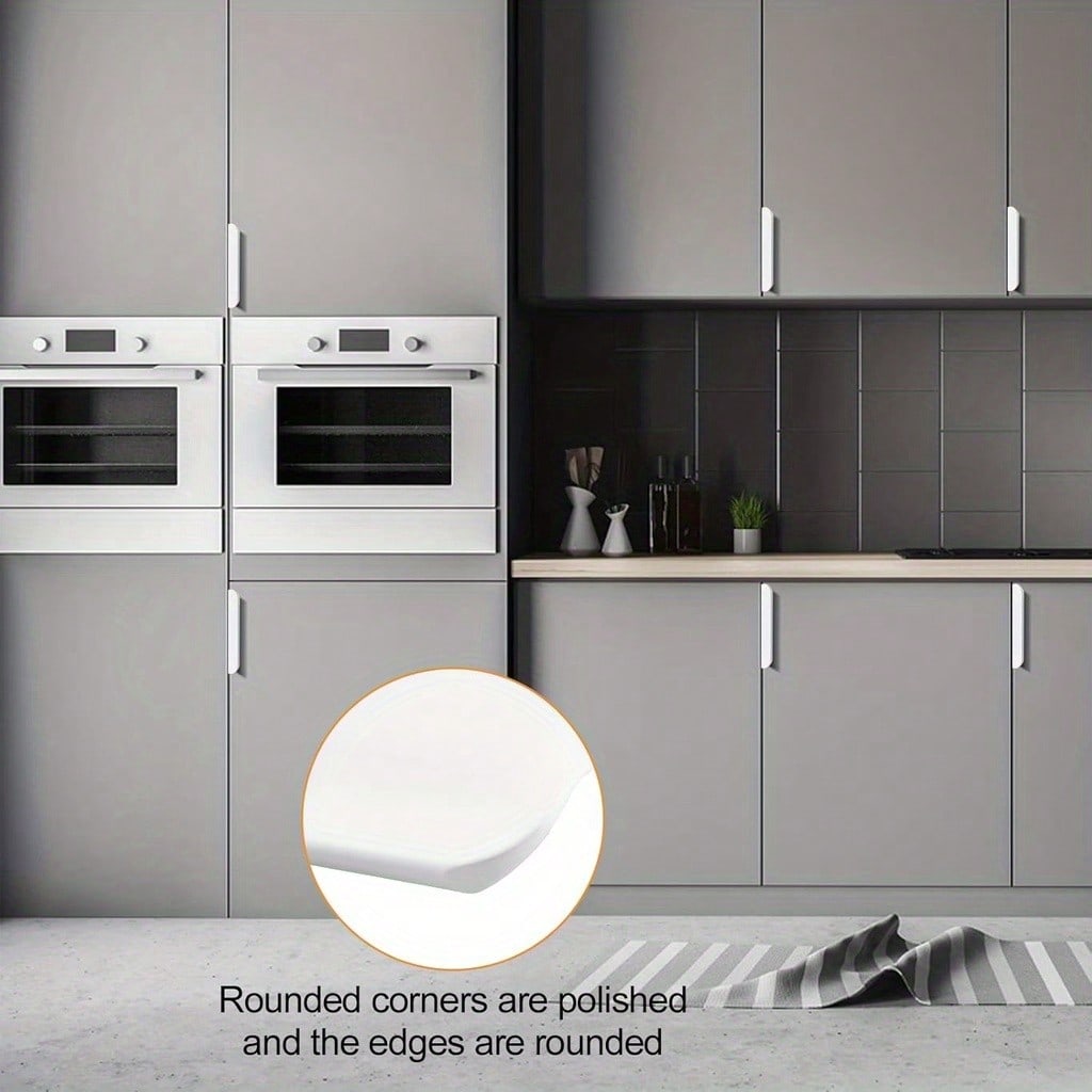 มือจับลิ้นชักแบบซ่อน 8 ชิ้น, ม - Furniture Hardware Drawer Pulls บทวิจารณ์และราคา
