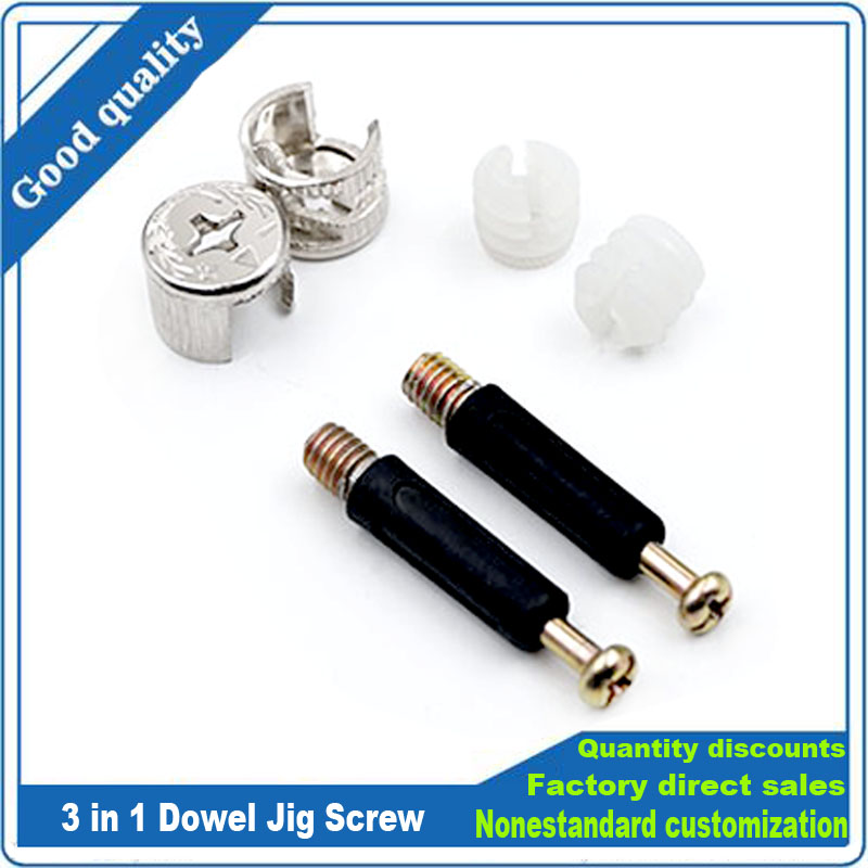 ชุดอุปกรณ์เชื่อมต่อเฟอร์นิเจอร - Furniture Hardware Cam Lock บทวิจารณ์และราคา