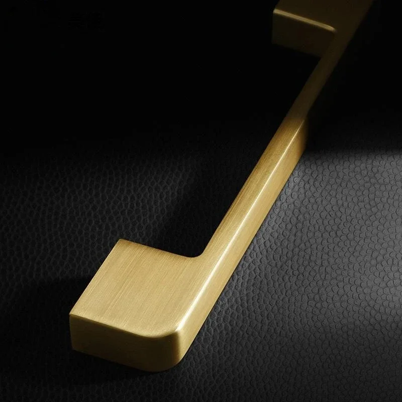Gold Brushed ตู้ตู้ฮาร์ดแวร์ห้ - Furniture Hardware Drawer Pulls บทวิจารณ์และราคา