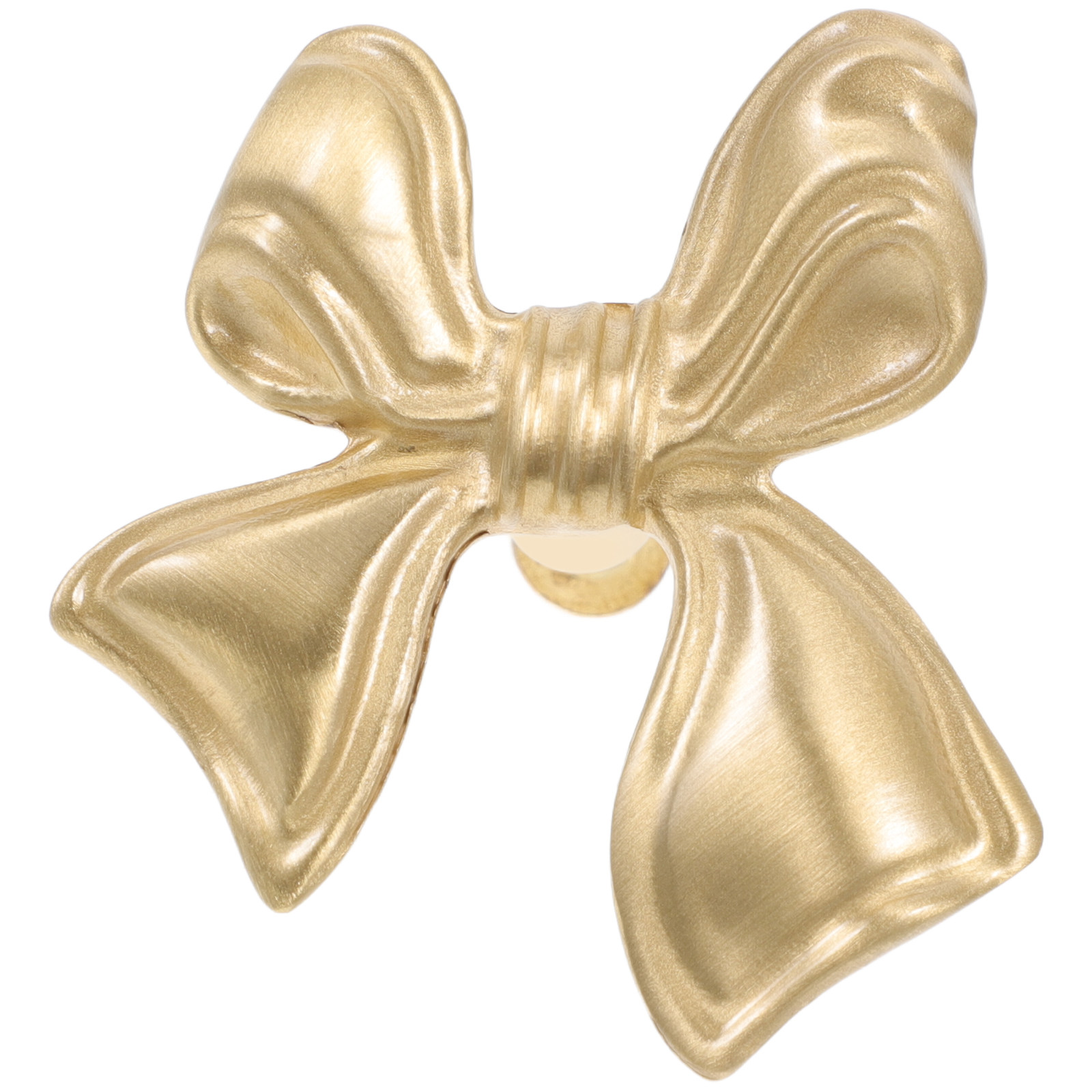 มือจับลิ้นชักทองเหลืองรูปโบว์  - Unique Furniture Hardware Pulls บทวิจารณ์และราคา