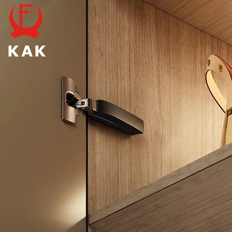 KAK 2PCS ซ่อนไฮดรอลิกห้องครัวบ - Cabinet Hinge Overlay บทวิจารณ์และราคา