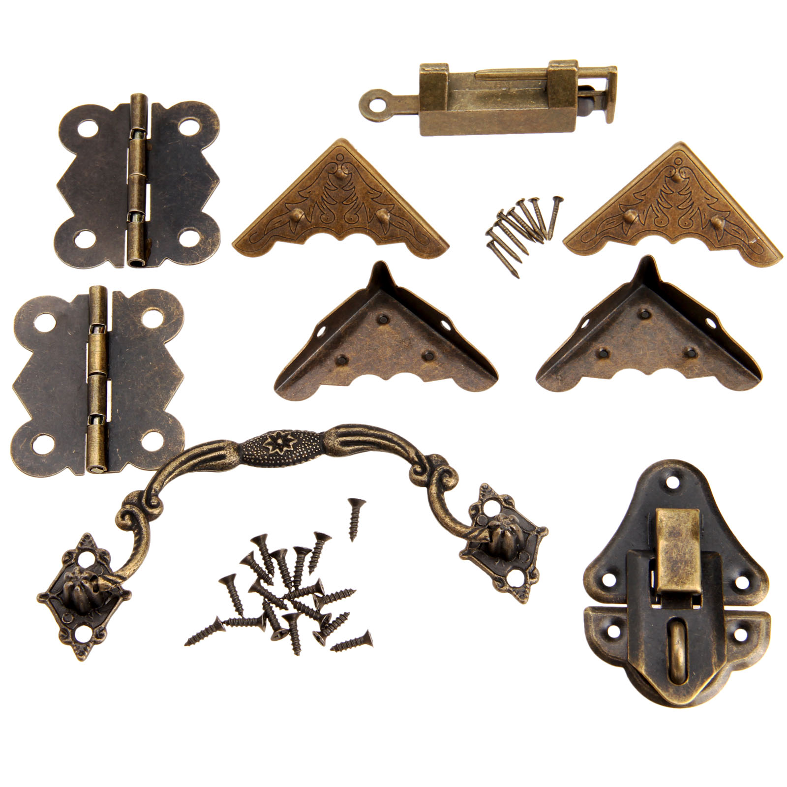 9ชิ้น/เซ็ตอุปกรณ์เฟอร์นิเจอร์จ - Furniture Hardware Brass บทวิจารณ์และราคา
