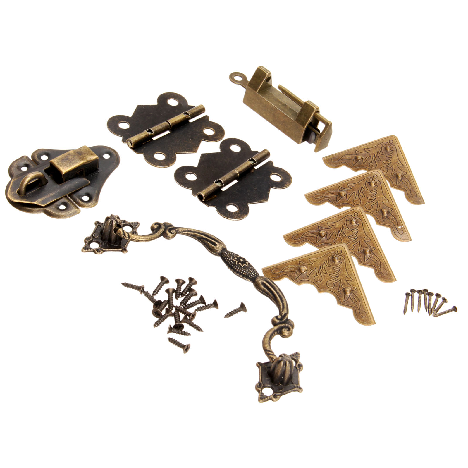 9ชิ้น/เซ็ตอุปกรณ์เฟอร์นิเจอร์จ - Furniture Hardware Brass บทวิจารณ์และราคา