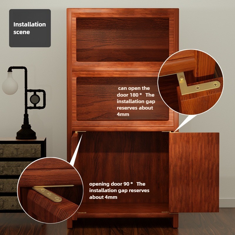บานพับทองแดงแบบหมุนได้ 90/180  - Furniture Hardware Brass บทวิจารณ์และราคา