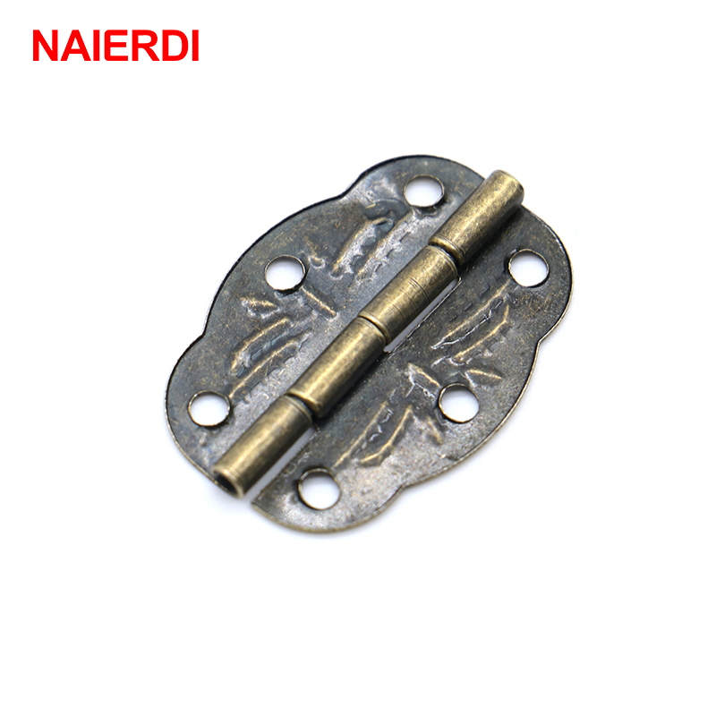 20Pcs NAIERDI Bronzeบานพับกล่อ - Furniture Hardware Vintage บทวิจารณ์และราคา