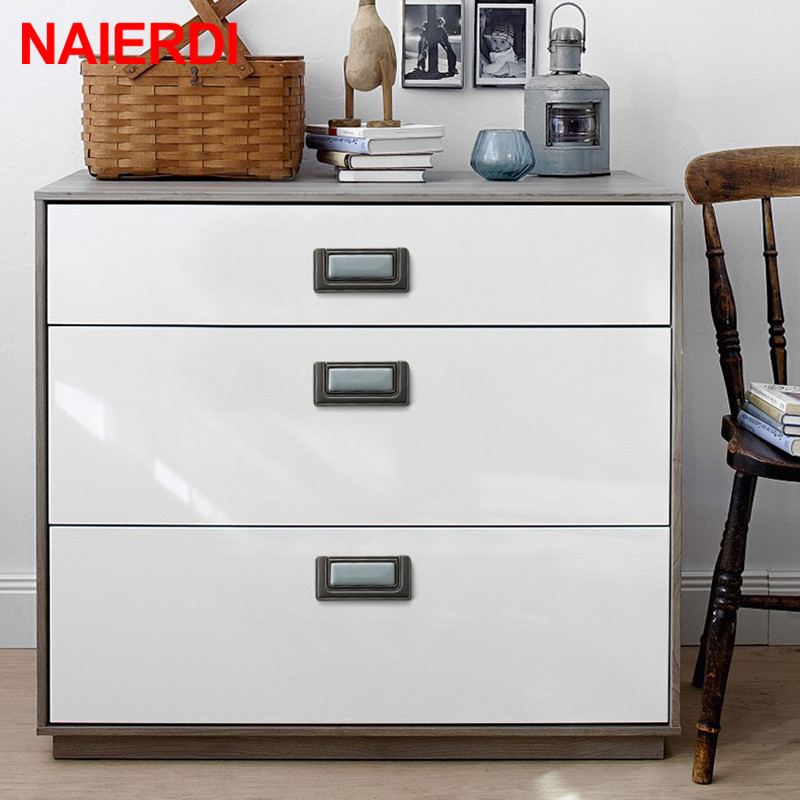 NAIERDI ตู้เซรามิค Knobs Handl - Furniture Hardware Vintage บทวิจารณ์และราคา